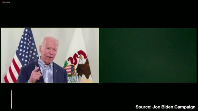 Joe Biden Full Virtual Town Hall Disaster With Screaming Baby and Other Technical Difficul