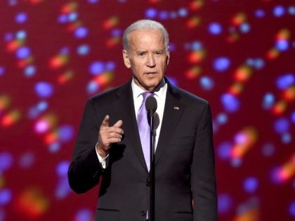 LOS ANGELES, CA - JULY 13: Vice President of the United States Joe Biden speaks onstage during the 2016 ESPYS at Microsoft Theater on July 13, 2016 in Los Angeles, California. (Photo by Kevin Winter/Getty Images)