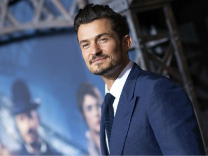 British actor Orlando Bloom arrives for the Los Angeles premiere of Amazon Original Series "Carnival Row" at the TCL Chinese theatre on August 21, 2019 in Hollywood. (Photo by VALERIE MACON / AFP) (Photo credit should read VALERIE MACON/AFP via Getty Images)