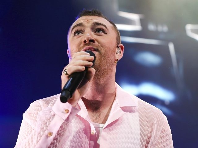 DALLAS, TEXAS - DECEMBER 03: Sam Smith performs onstage during 106.1 KISS FM's Jingle