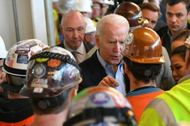 Biden tells plant worker he is 'full of shit'