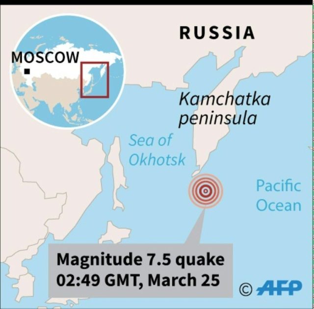 Usgs earthquake russia