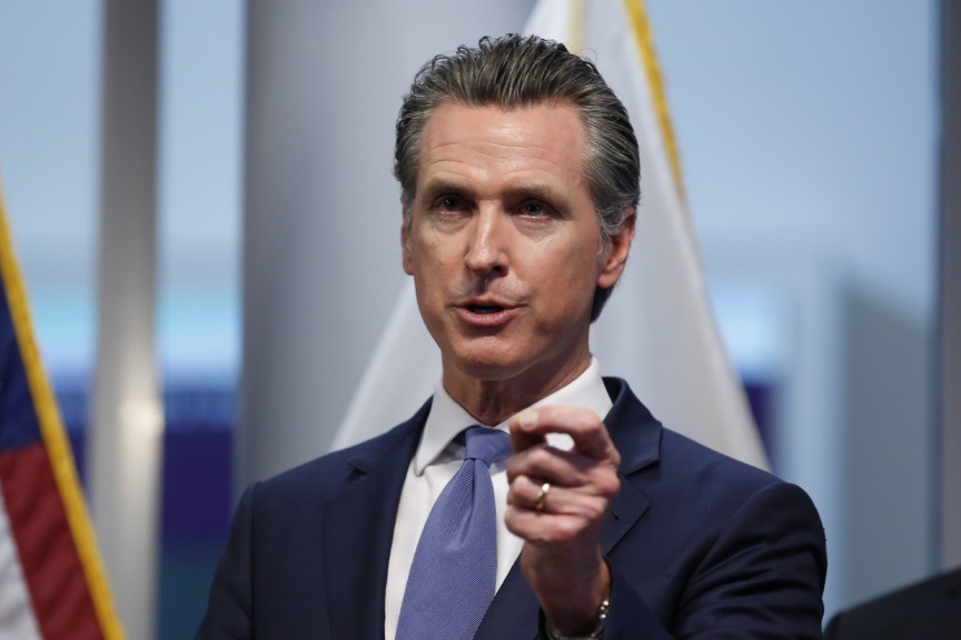 California Governor Issues 'Stay at Home' Order for ...