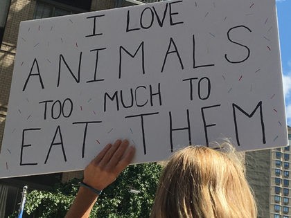 NEW YORK, NY - AUGUST 24: Animal Rights March 2019 in New York, New York on August 24, 201