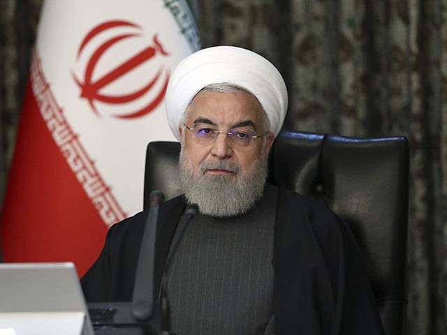 In this photo released by the official website of the Office of the Iranian Presidency, President Hassan Rouhani attends a cabinet meeting in Tehran, Iran, Wednesday, March 18, 2020. Iran has been the hardest hit country by the new coronavirus in the Middle East. For most people, the new coronavirus …