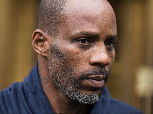 Hip-hop recording artist Earl Simmons, aka DMX leaves the U.S. District Court after being