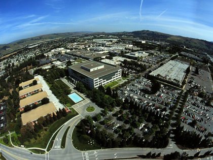 368322 09: An aerial view shows the Silicon Valley location of IBM in San Jose, California April 21, 2000. (Photo by David McNew/Newsmakers)
