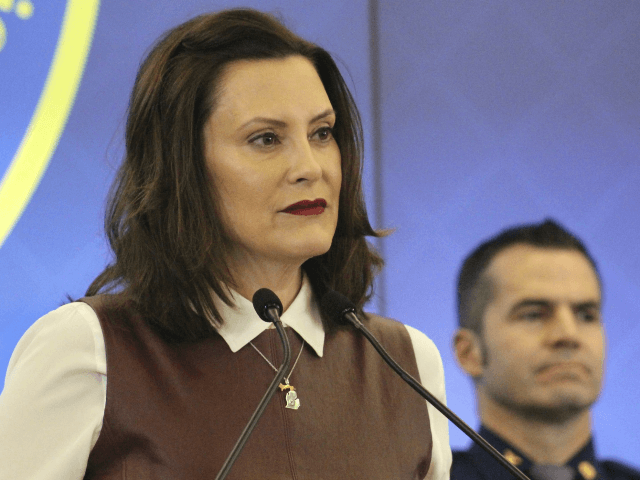 Gov. Gretchen Whitmer speaks during a news conference about COVID-19 in Michigan on March 20, 2020. (Courtesy: Gov. Whitmer’s office)