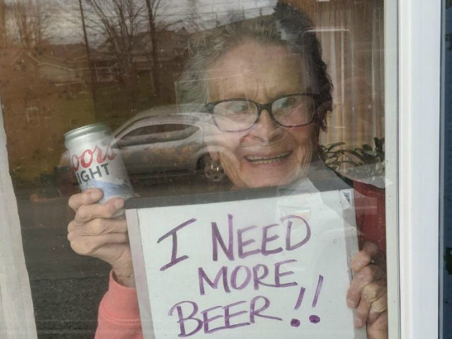 93-Year-Old Pleads for ‘More Beer’ During Coronavirus Pandemic