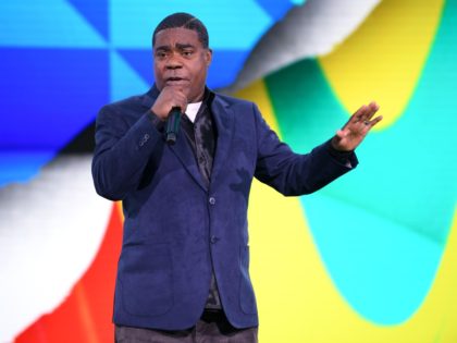 NEW YORK, NEW YORK - MAY 15: Tracy Morgan of TBS’s The Last O.G speaks onstage during the WarnerMedia Upfront 2019 show at The Theater at Madison Square Garden on May 15, 2019 in New York City. 602140 (Photo by Dimitrios Kambouris/Getty Images for WarnerMedia)