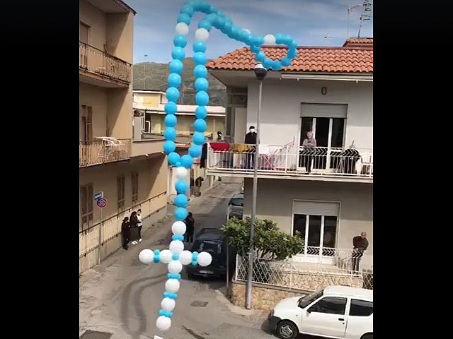 VIDEO: Balloon Rosary Released into Sky Gives Hope to Quarantined Italians