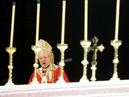 FILE - In this July 15, 2008, file photo, Cardinal George Pell speaks during the opening mass for World Youth Day in Sydney. Pell was sentenced in an Australian court on Wednesday, March 13, 2019 to 6 years in prison for molesting two choirboys in a Melbourne cathedral more than …