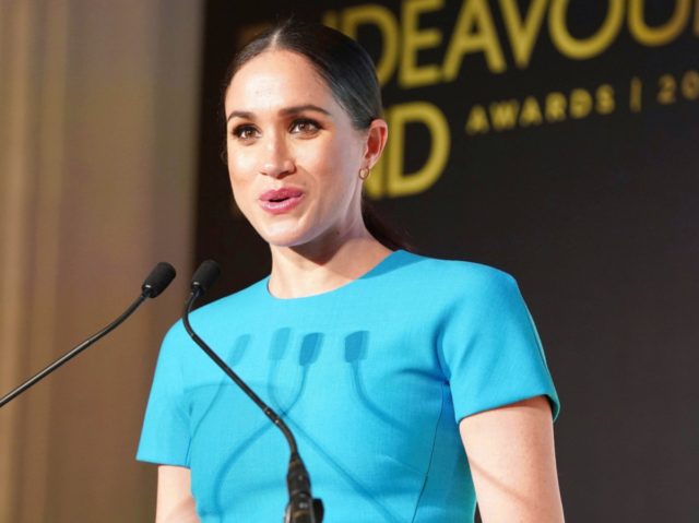 05/03/2020 - Meghan Markle Duchess of Sussex at the annual Endeavour Fund Awards held at Mansion House in London. Their Royal Highnesses will celebrate the achievements of wounded, injured and sick servicemen and women who have taken part in remarkable sporting and adventure challenges over the last year. Photo Credit: …