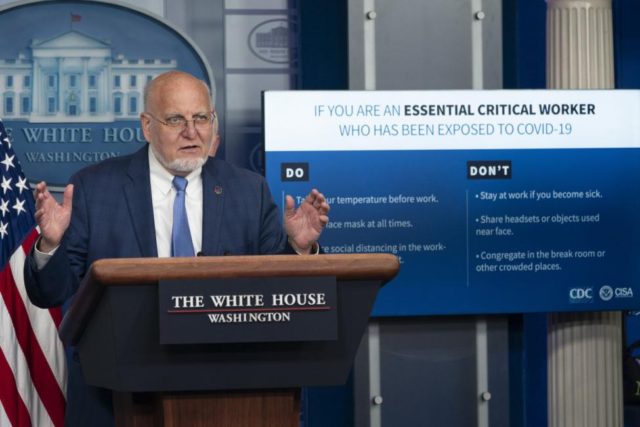 CDC: Essential workers can return to work if they are ...