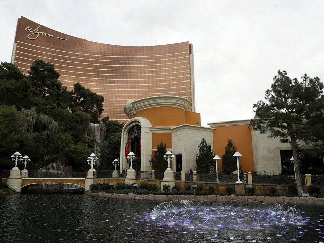 This Feb. 19, 2018, file photo, shows Wynn Las Vegas in Las Vegas. Las Vegas casino giant
