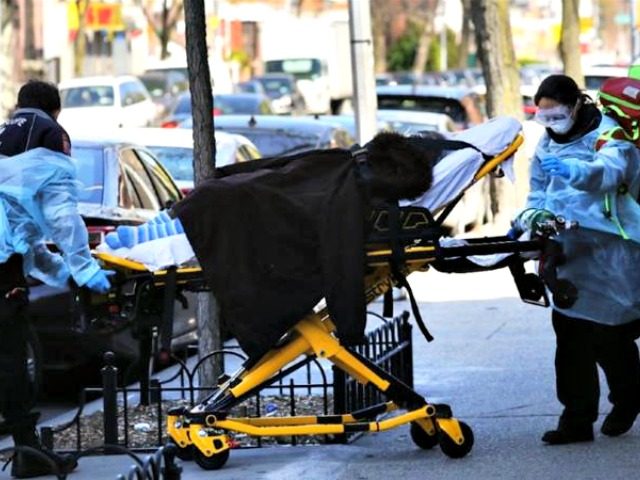 New York city may have a 20 percent infection rate, according to a recent study that tested those out shopping [Spencer Platt/Getty Images/AFP]