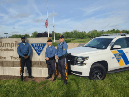Three State Troopers Help Deliver Baby on the New Jersey Turnpike Yesterday, Troopers Robert Murray, Pierre Noel, and Marcin Ziobron, of Troop “D” Cranbury Station, helped a woman deliver a baby girl at Interchange 8A on the Turnpike.