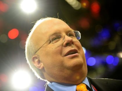 American political consultant Karl Rove is seen at the Tampa Bay Times Forum in Tampa, Florida, during final preparations for the opening of the Republican National Convention on August 27, 2012. Due to tropical storm Isaac, the convention will come to order later today, Monday August 27th, and then immediately …
