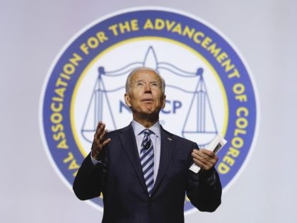 Joe Biden NAACP (Bill Pugliano / Getty)