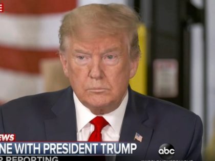 Donald Trump on 5/5/2020 "World News Tonight"