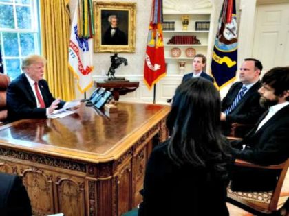 Trump Meets with Jack Dorsey