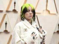 Billie Eilish arrives at the Oscars on Sunday, Feb. 9, 2020, at the Dolby Theatre in Los Angeles. (Photo by Richard Shotwell/Invision/AP)