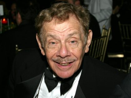 NEW YORK - NOVEMBER 17: Actor Jerry Stiller arrives at the Actor's Fund Annual Gala Dinner and Tribute on November 17, 2003 at Cipriani's Restaurant in New York City. (Photo by Sara Jaye/Getty Images)