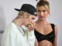 LOS ANGELES, CALIFORNIA - JANUARY 27: Justin Bieber and Hailey Bieber attend the premiere of YouTube Original's "Justin Bieber: Seasons" at the Regency Bruin Theatre on January 27, 2020 in Los Angeles, California. (Photo by Alberto E. Rodriguez/Getty Images)