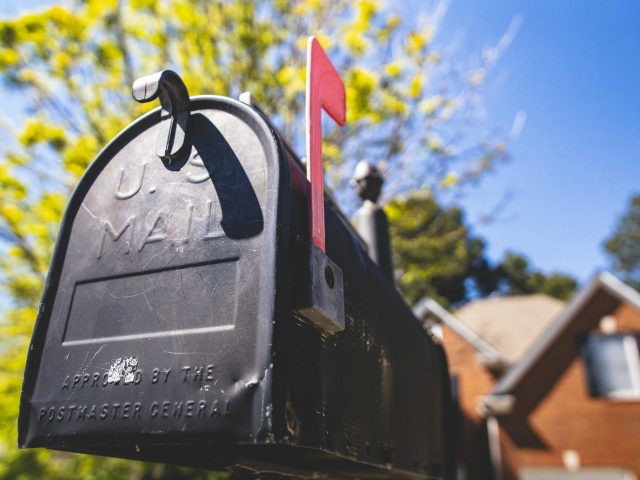 U.S. Mail mailbox