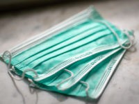 Protective masks, normally used for surgery, are now in use to fight the Corona Virus SARS-nCov-19.
