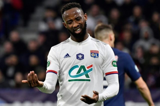 Forward Moussa Dembele was Lyon's top goal-scorer with 22 goals © AFP/File Philippe DESMAZES