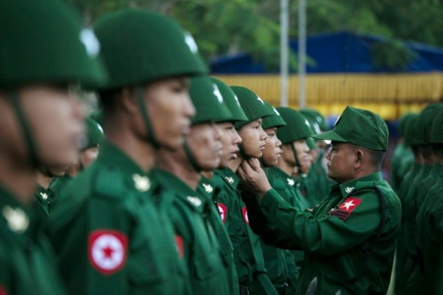 © AFP/File Sai Aung Main