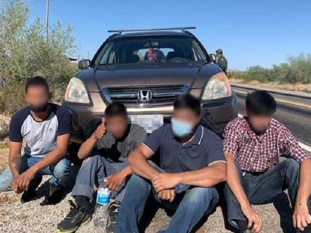 Yuma Sector Border Patrol agents arrest four illegal aliens in Southwest Arizona. (Photo: