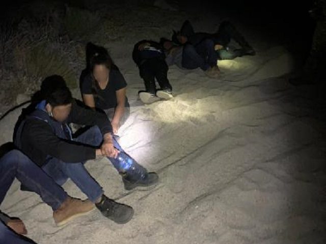 El Centro Sector Border Patrol agents rescued 13 illegal aliens from the mountains near th
