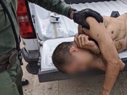 Rio Grande Sector Border Patrol agents rescued a Mexican illegal alien who was about to di