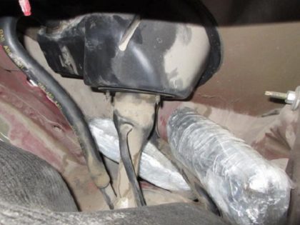 El Paso Sector Border Patrol agents seized 22 pounds of methamphetamine at an interior immigration checkpoint in New Mexico on June 20. (Photo: U.S. Border Patrol/El Paso Sector)