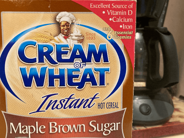 A box of Cream of Wheat is displayed on a counter, Thursday, June 18, 2020 in White Plains