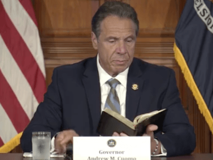 Andrew Cuomo Reads the Bible