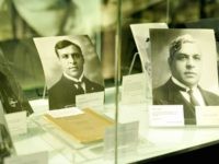 LOS ANGELES, CA - JANUARY 23: A general view at the opening of "Visas to Freedom: Aristides de Sousa Mendes and the Refugees of World War II" at Los Angeles Museum of the Holocaust in Pan Pacific Park on January 23, 2016 in Los Angeles, California. (Photo by John Sciulli/Getty …