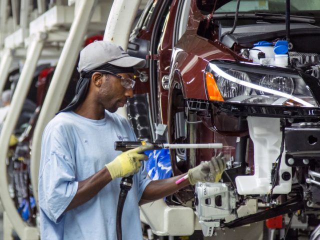 Black auto worker (Erik Schelzig / Associated Press)