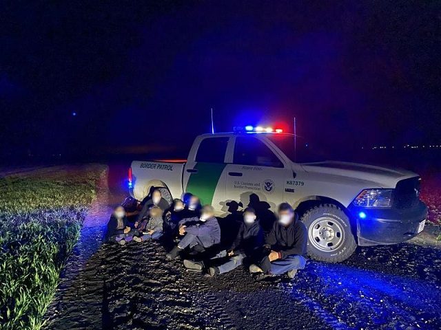 Grand Forks Sector Border Patrol agents arrested eight Bolivian illegal aliens after they