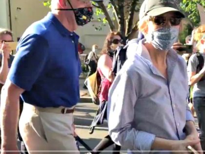 Elizabeth Warren at DC Protest