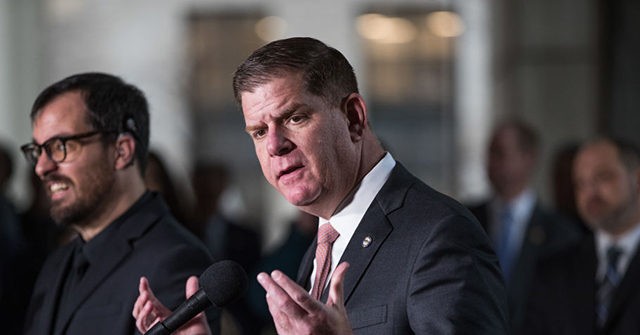 Labor Sec’y Walsh: I Hope Companies, People Put ‘Every Pressure Point We Can’ on Russia