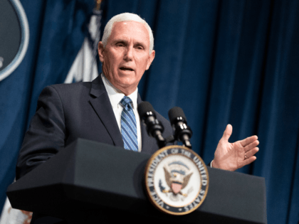 Vice President Mike Pence speaks after leading a White House Coronavirus Task Force briefi