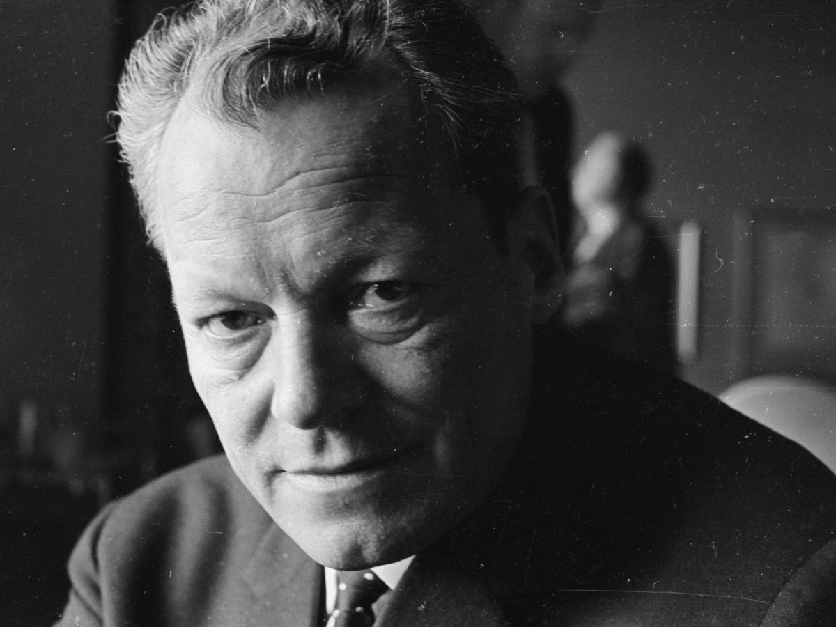 24th April 1965: German politician Willy Brandt, Mayor of West Berlin, during a visit to London. (Photo by Terry Fincher/Express/Getty Images)