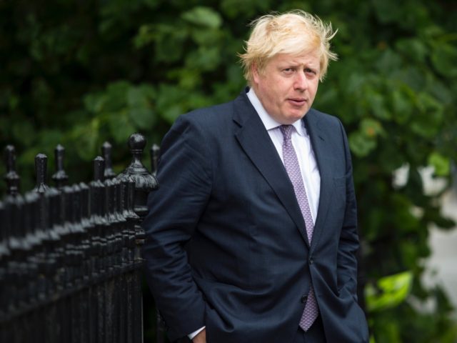 LONDON, ENGLAND - JUNE 27: Former London Mayor Boris Johnson leaves his home on June 27, 2016 in London, England. Mr Johnson is thought to be the frontrunner to succeed Prime Minister David Cameron after he resigned following the European Union referendum result to leave. (Photo by Jack Taylor/Getty Images)