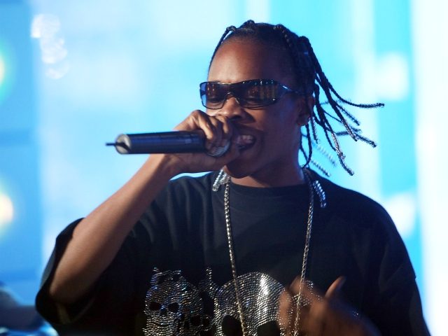 NEW YORK - JULY 30: (U.S. TABS OUT) Rapper Hurricane Chris performs onstage during MTV&#03