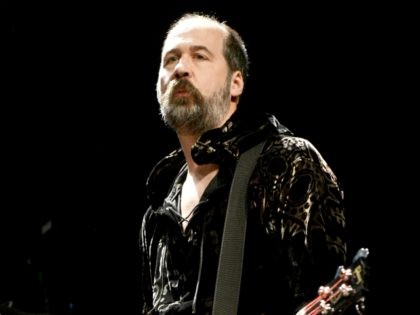 LOS ANGELES, CA - JANUARY 31: Musician Krist Novoselic performs at the concert to celebrat