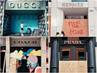Luxury shops