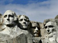 This March 22, 2019 file photo shows Mount Rushmore in Keystone, S.D. Major construction projects at the Mount Rushmore National Memorial in South Dakota are scheduled to begin next week of July 7, 2019. The National Park Service says work will continue through much of 2020. (AP Photo/David Zalubowski